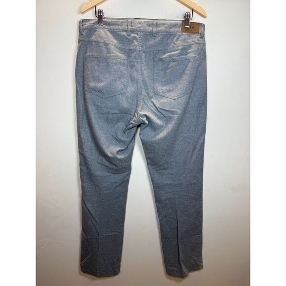 Peter Millar Men's Size 35 Gray Golf Pants Five Pocket Design - Picture 2 of 5